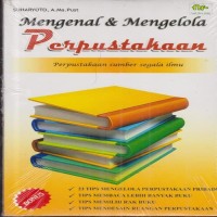 Image of Mengenal & Mengelola Perpustakaan